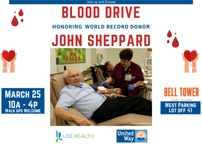 John Sheppard Memorial Blood Drive C